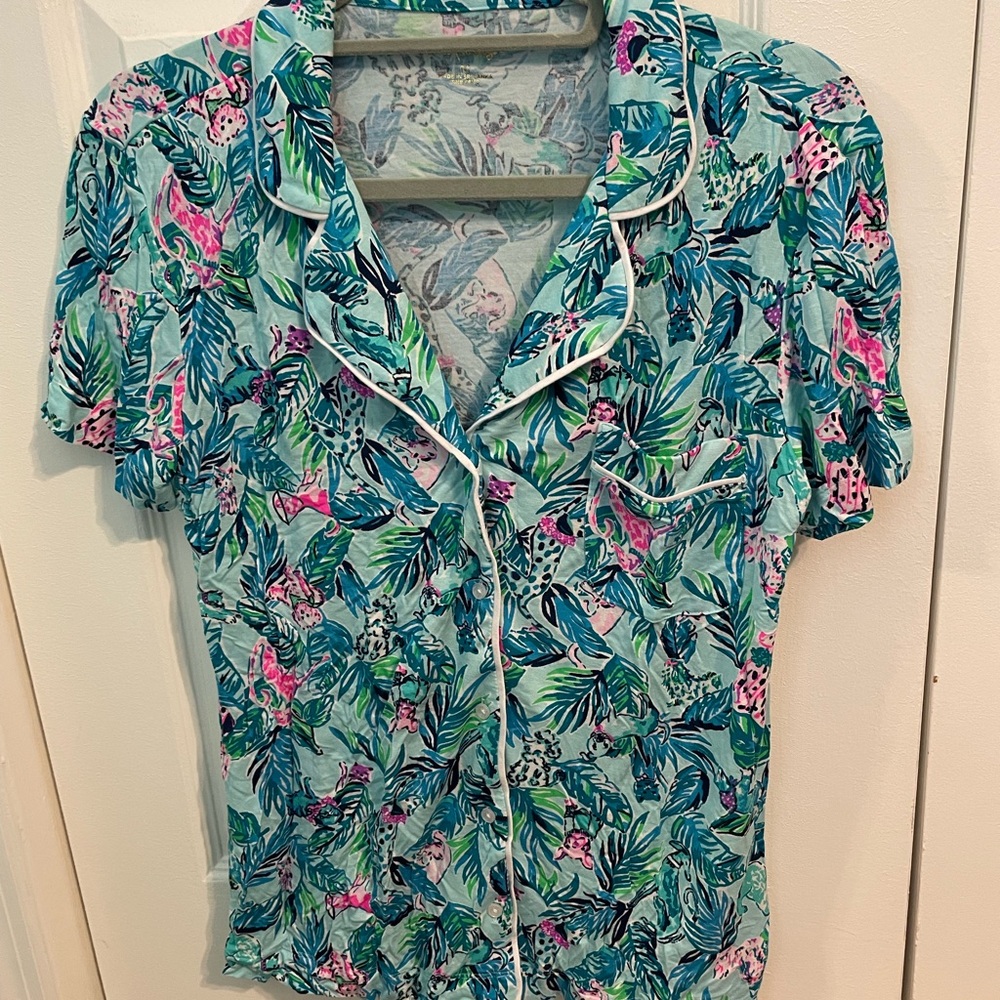 Lilly Pulitzer pajama top